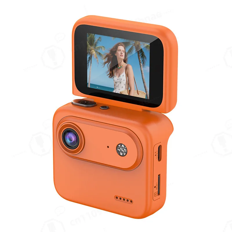Y360 Mini Action Camera, 2.0 Inch Screen, TF Card Supported, Handheld Thumb Camera, For Outdoor Riding & Vlog Recording
