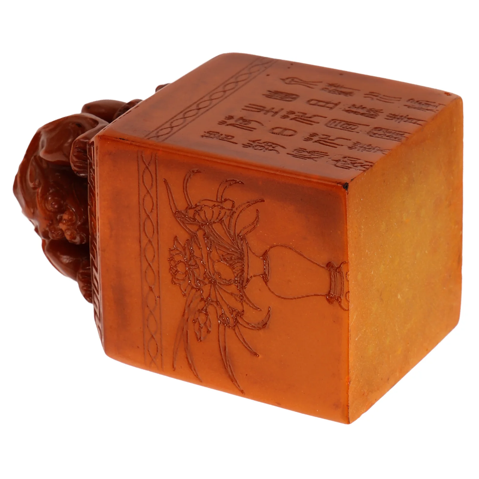 

Seal Stamp for Painting Crafts Blank Stone Stamper Tone Stamps Chinese Seal Stone DIY Gifts Thickened Material Durability