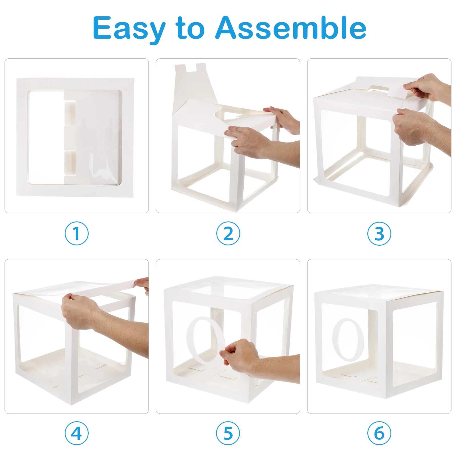 

Birthday Balloon Box Garland Themed Party Layout Plastic Baby Shower Decorations Cartoon Letter Design Home Restaurant Office