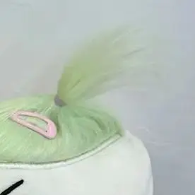 Whimsical Large Plush Pencil Container featuring Big Mouth Girl Cartoon, Perfect for School Stationery Storage and Gift