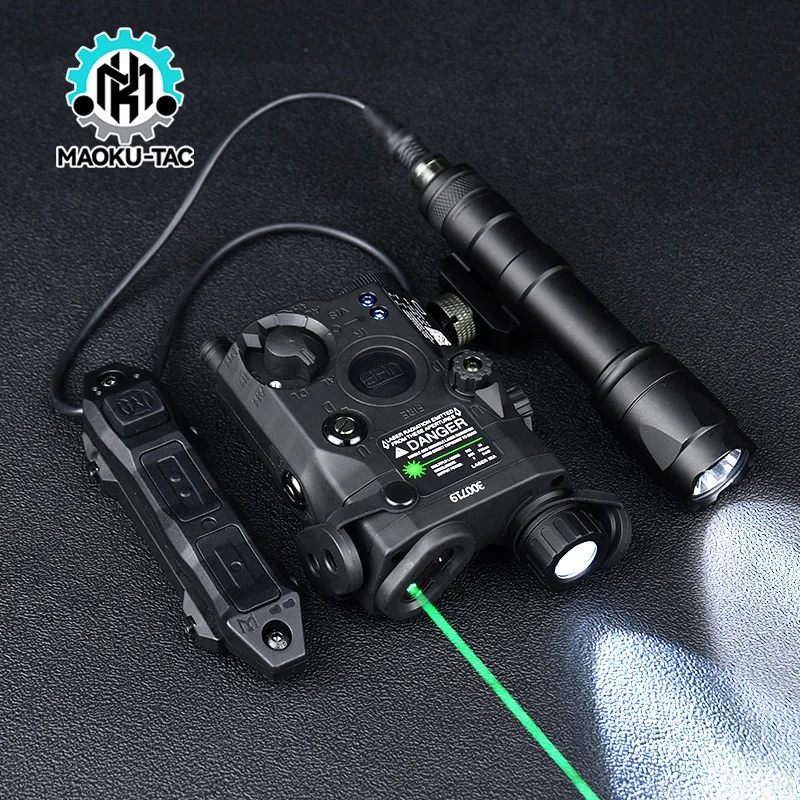 

WADSN PEQ Tactical Pointer Laser And Metal LED Flashlight M300 M600 2.5&SF Plug Switch Hunting Accessory For Airsoft PEQ Set