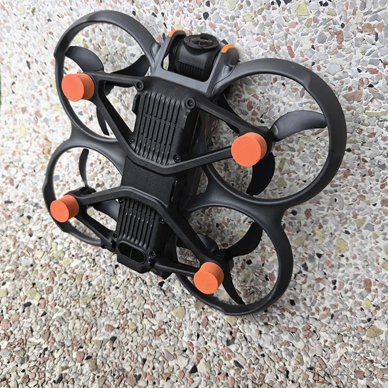 For DJI Avata 2 Drone Sponge Landing Gear Heighten Anti-wear Small Foot Mat Non-slip Buffer Bracket Protective Holder Accessory