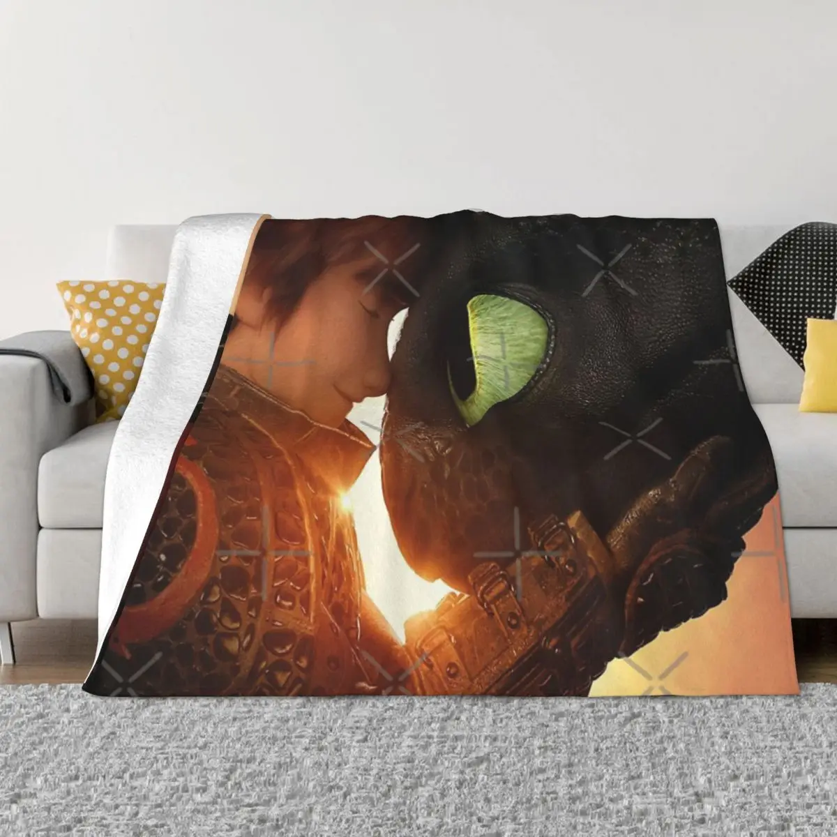 How To Train Your Dragon 3 Plush Blanket Winter Blankets Thin Wadding Blanket Throw Blanket