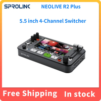 SPROLINK NEOLIVE R2 Plus 4-Channel Multi-Cameras 4x HDMI-Compatible Inputs Mixer Live Broadcasting Switcher