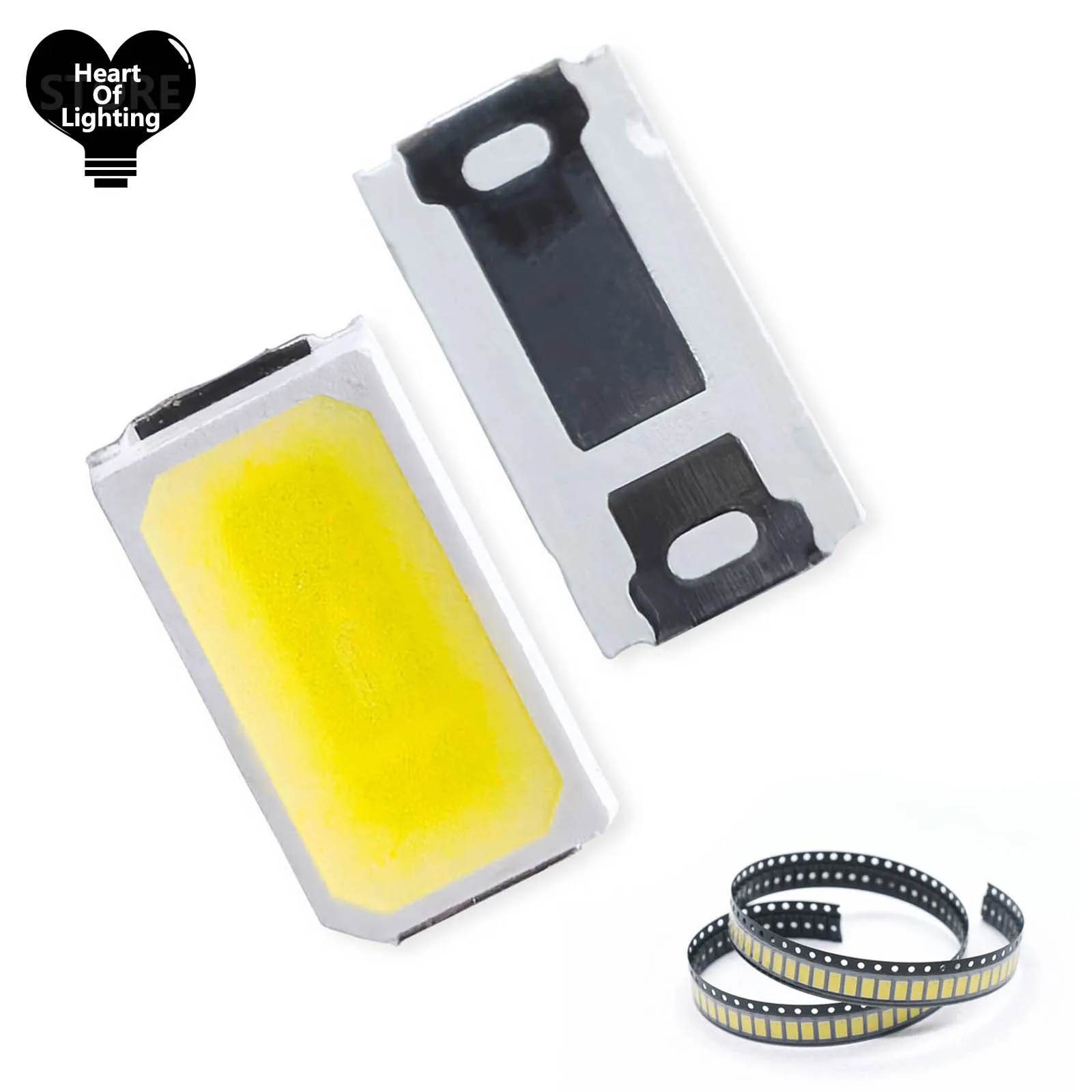 

100 шт. высокоярких светодиодных чипов SMD 5730 COB, диоды для печатных плат, 3-3.2В 0.5Вт, для самостоятельной сборки всех видов светодиодных ламп