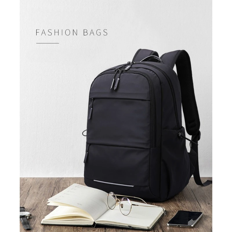 

Durable casual backpack with waterproof function, computer bag for outdoor business use, breathable travel bag