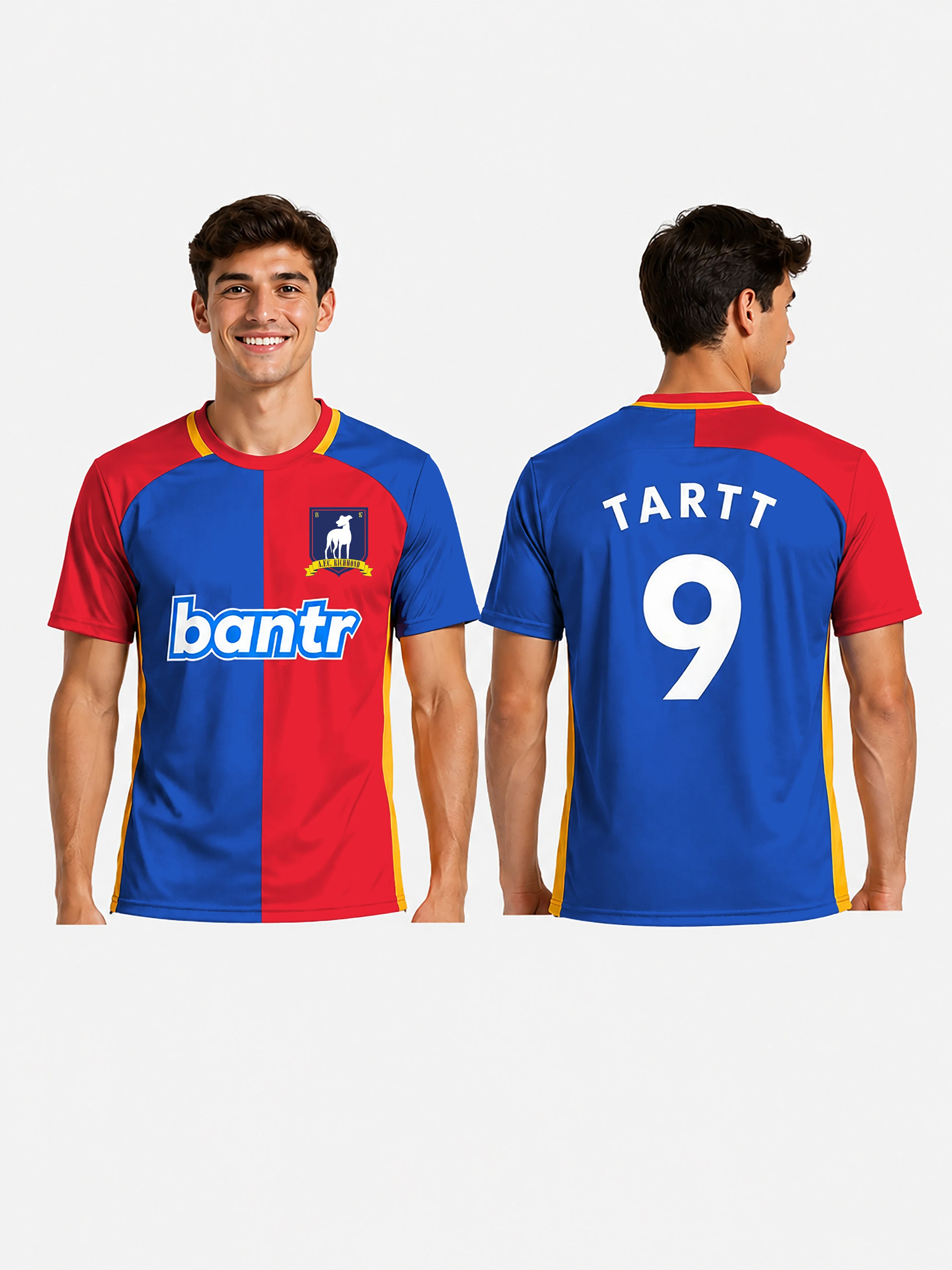 2026 Ted Lasso Season 4 AFC Richmond Football Jersey Kids Clothing Men's T-shirt Children's Tee Family Look Boys Clothes Cheap