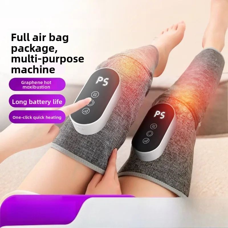 

Wireless Knee Massager Hot Compress Automatic Household Airbag Calf Massager Three-dimensional Circulation Air Pressure Massager
