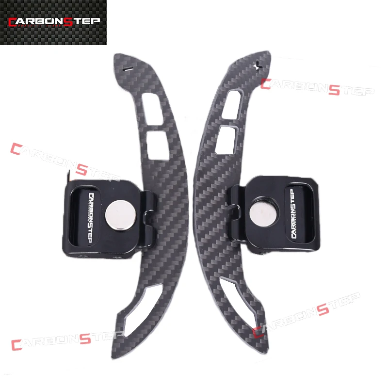 For Audi A4 B9 A3 S3 RS3 RS6 C7 C8 TT TTRS R8 Q7 RS7 A5 S5 RS5 S4 RS4 Magnetic Paddle Shifter Car Steering Wheel Shift Paddle
