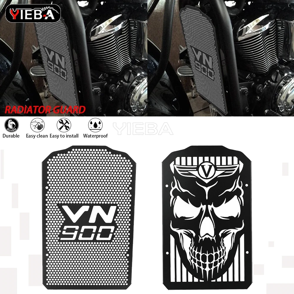Radiator Cover Bezel Grille Guard Protector For KAWASAKI VN900 CLASSIC/LT 2006-2026 VULCAN 900 VN 900 2023 2022 2021 VULCAN900