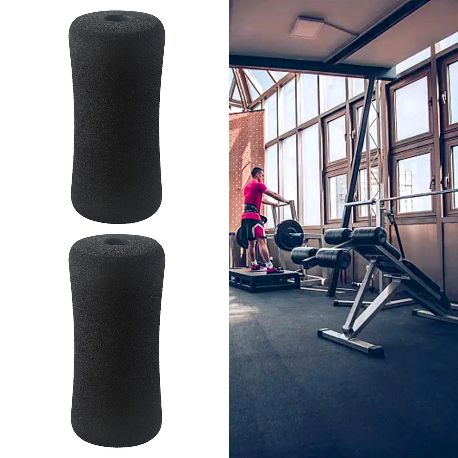 Weight Bench Leg Extension Rollers Replacement Tube Legs Machine Tube Legs Strength Suitable Note PCS Package Includes