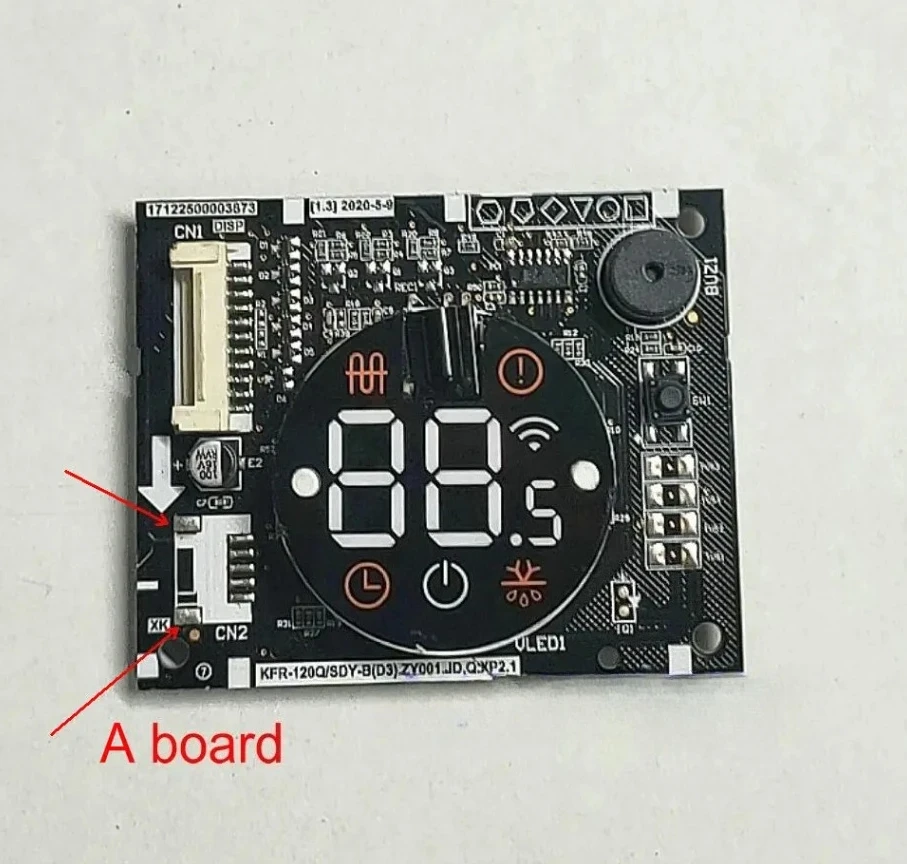 New  KFR-120Q/SDY-B(D3).ZY001.JD For  Midea Display Receiver Board 17122500004016 17122500004112 MBQ4-03 17122500003873