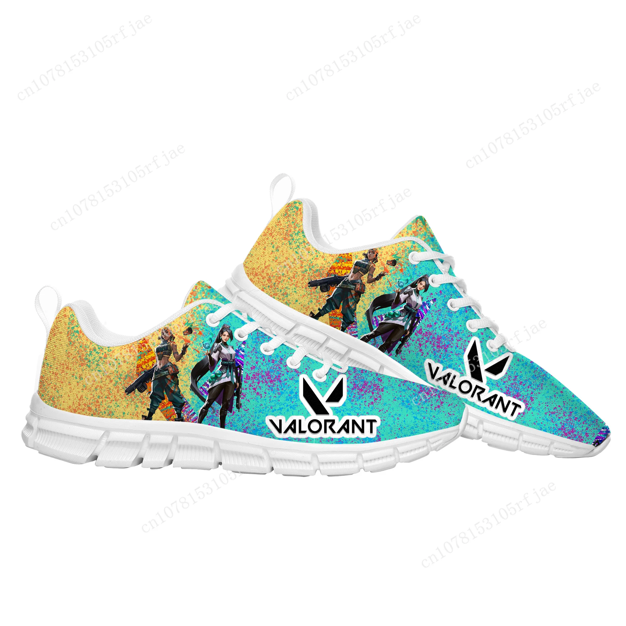 

Agent Manga Cartoon Game Valorant Sports Shoes High Quality Men Women Teenager Children Sneaker Tailor Made Couple Built Shoes