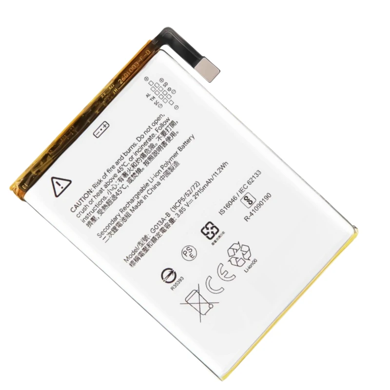 G013A-B Battery 3.85V 2915mAh For Google Pixel 3 Mobile Phone High Quality Replacement Battery