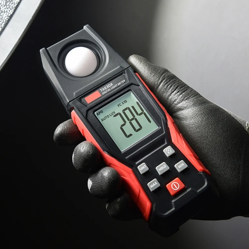 Lighting Engineering Digital Luxometer Professional Handheld Light Meter High Accuracy Luxmeter Illuminometer Photometer