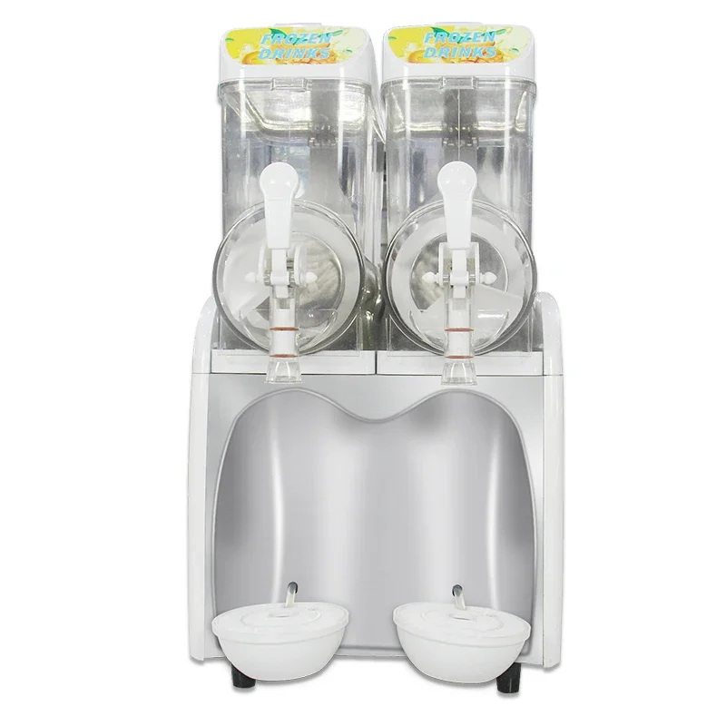 3 Bowls Commercial Slushie Machine With Led Light Cover High Quality Slush Machine