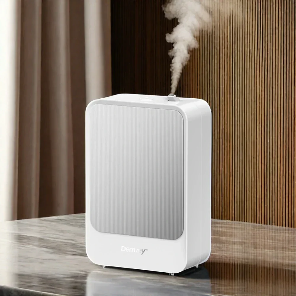 In stock Dermey M108 Wall-Mounted Smart Waterless Aroma Diffuser Battery Operated Electric Nebulizer Diffuser Use Top Sale
