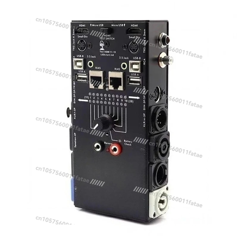 

Line Test Tool Professional Equipment for Home Theater,CT-20 Multifunctional Line Tester Audio XLR Signal HDMI