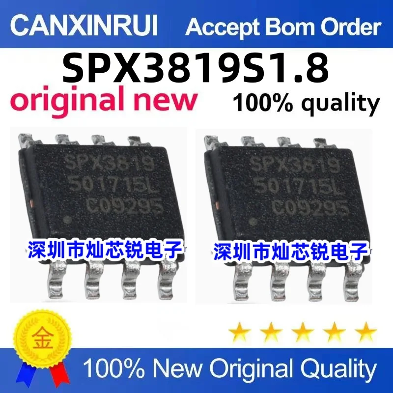 （10 pieces）SPX3819S1.8 SPX3819S25 33 50 SP3819 SOP-8 Voltage Regulator IC In Stock