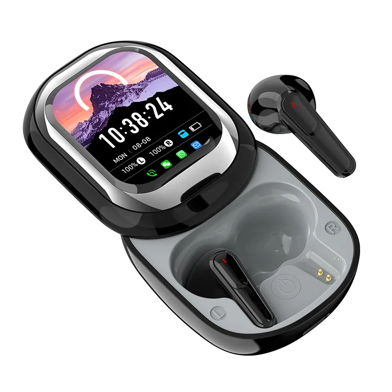 

Bluetooth headset multi-function APP with screen no delay noise reduction long battery life