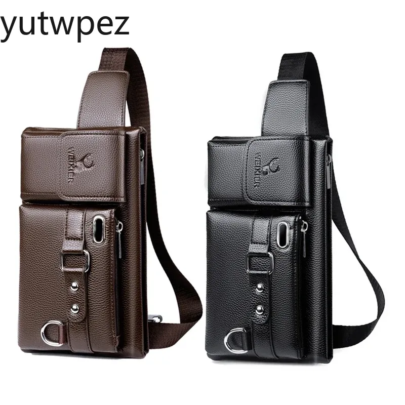 Outdoor Cycling Motorcycle Unisex SShoulder Climbing Multi-Function Sports Running Large-Capacity Waist Men Chest Bag Casual
