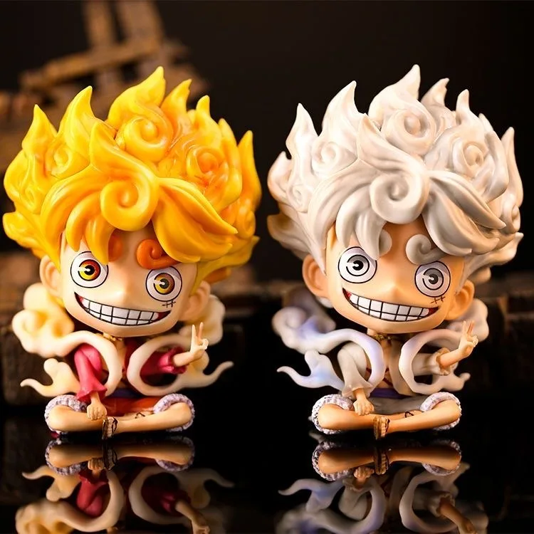 13,5cm/5,31 Zoll Anime ONE PIECE Figur Nika Luffy Actionfiguren PVC-Statue Sammlermodell Spielzeug Geschenke