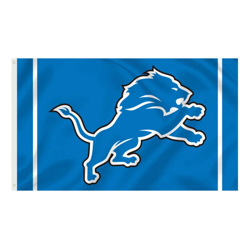 Detroit Lions 3x5 ft Flag Banner NFL Football 2024