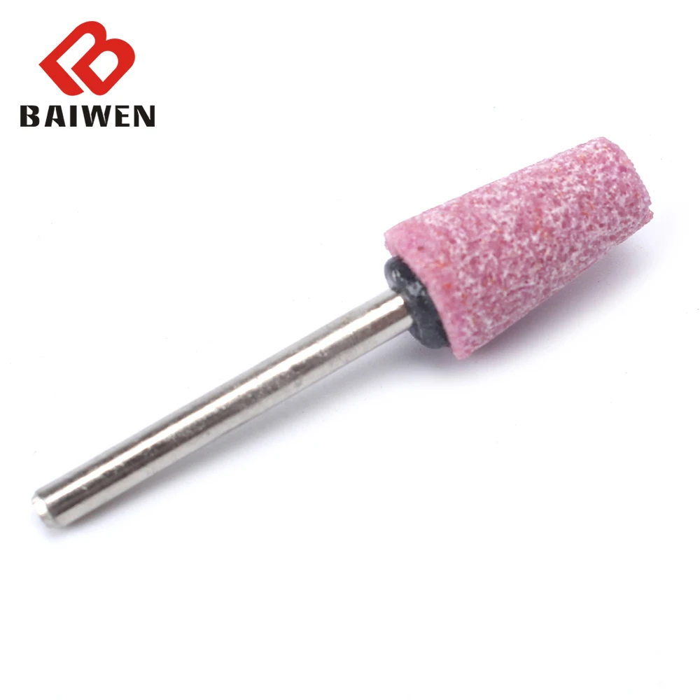 10 Chiếc 3Mm Vít Bit Gắn Xay Gốm Đầu Đánh Bóng Nhám Con Quay Bánh Xe Dụng Cụ Điện