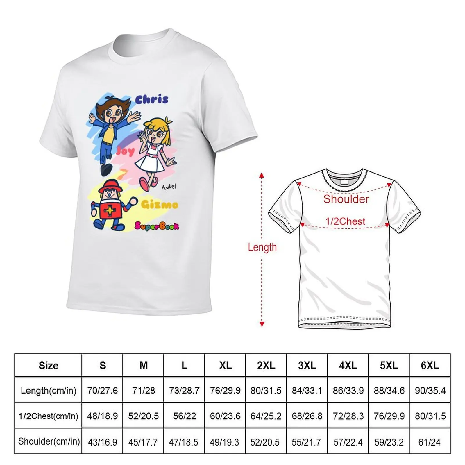 تي شيرت كريس، جوي آند جيزمو بوب إنفاي (سوبر بوك) تي شيرت للرجال حزمة قطن تي شيرت قطني عالي الجودة #5