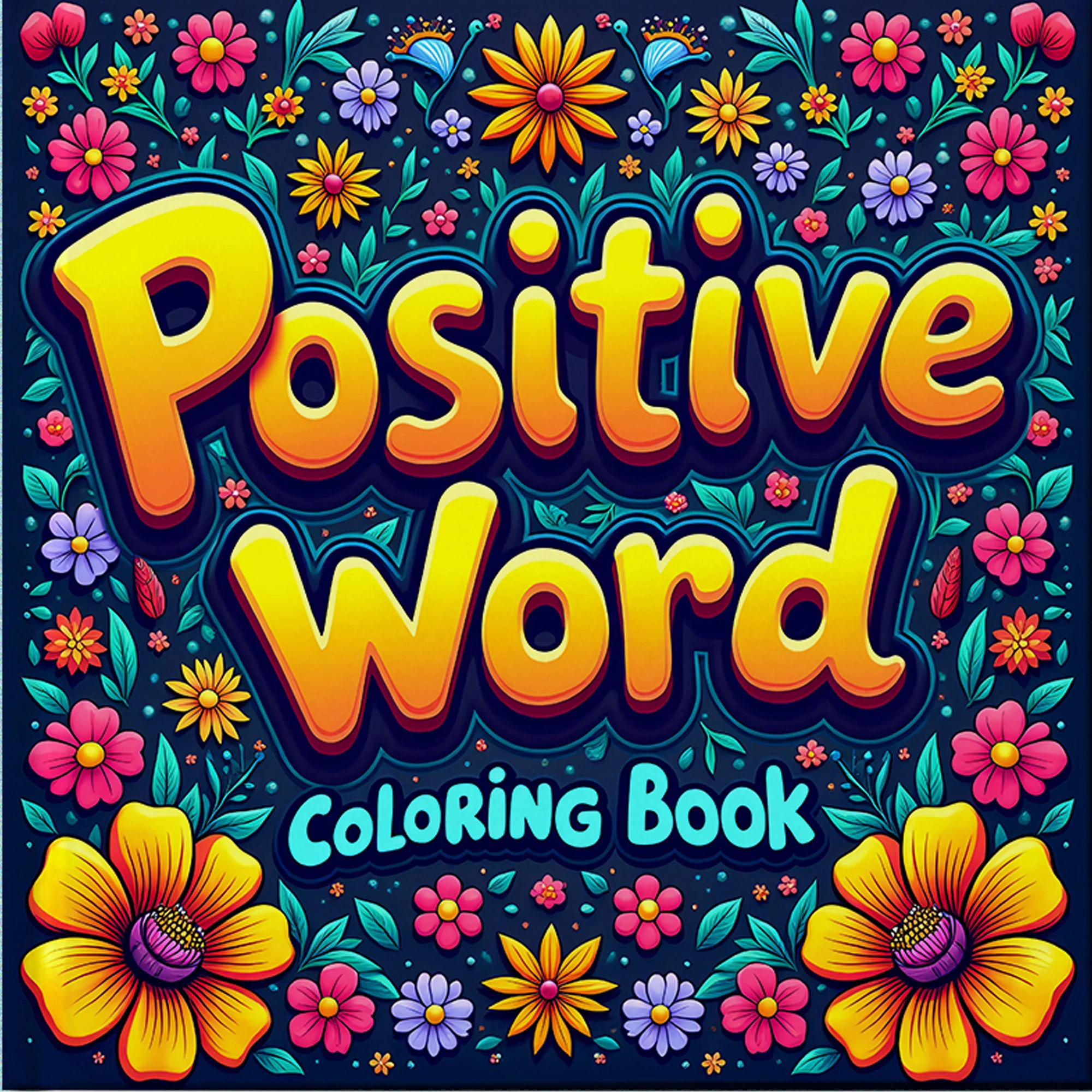 Creative Cartoon Coloring Book Educational Stress Relief Graffiti Painting Book Doodles Book for Adults And Teens Gift ﻿