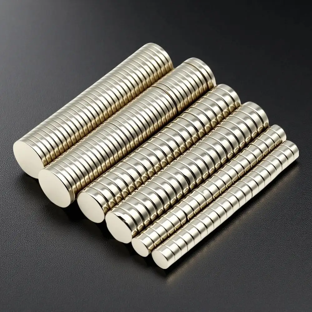 مغناطيس قوي للغاية N35 مغناطيسي دائري ندفيب مغناطيس نيوديميوم قوي قرص imanes مغناطيس الثلاجة ﻿   6X3 5X2 10X2 10X3 مللي متر