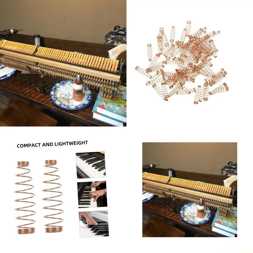 M5TC High Elasticity Metal Spring Set Suitable for Piano Repair Optimizing Performances in Upright Instrument Maintenance