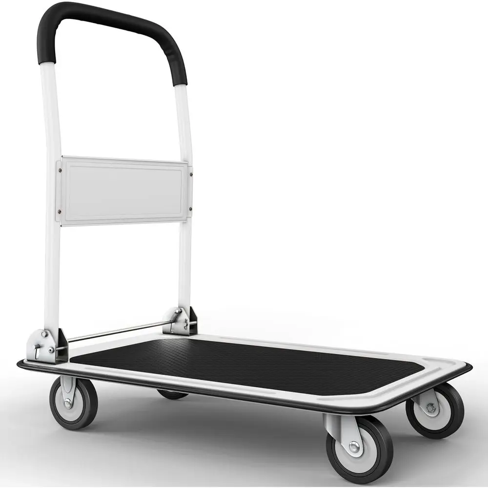 

Sturdy Collapsible Hand Truck with 660 lbs. Capacity and Swivel Wheels for Easy Moving