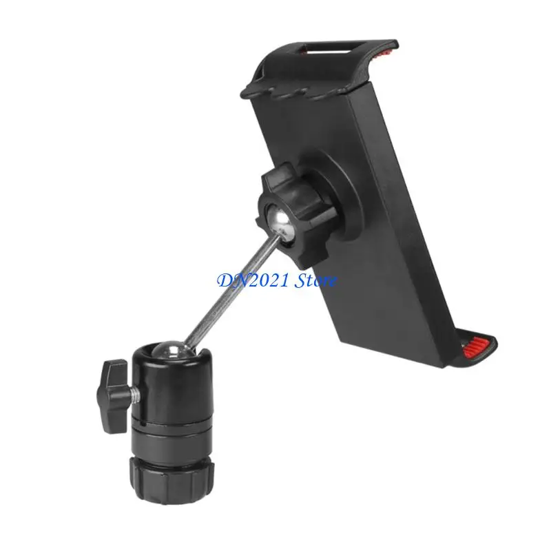 

F3KE Многоугольный регулируемый держатель для планшетов с шаровой головкой, вращение на 360 градусов и универсальный адаптер 17