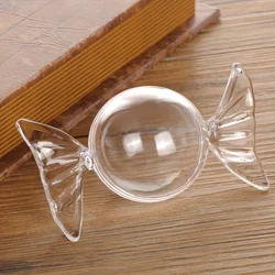 12 pieces, transparent plastic candy boxes, candy packaging boxes, mini bottles, candy gift boxes, birthday party decorations