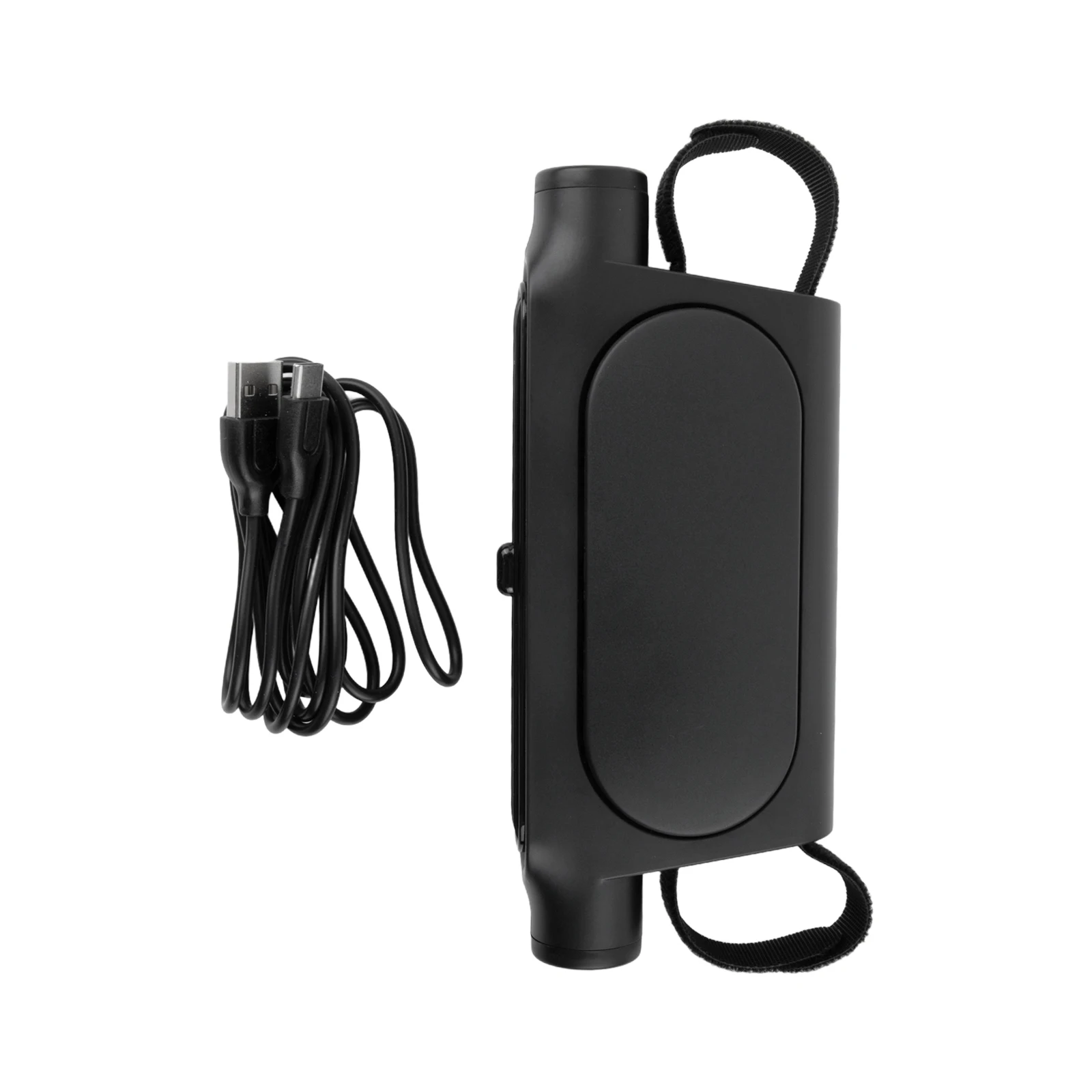 電池式ファン-カーシートファン-使いやすいコントロール-調整可能な速度ファン-効率的な空気の流れ-車用ファン-リアファン-ホワイト