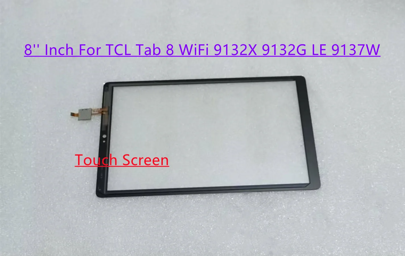 Для TCL Tab 8 WiFi 9132G 9132X LE 9137W: сенсорная панель экрана, стекло диджитайзера для планшета, замена, 100% протестировано.