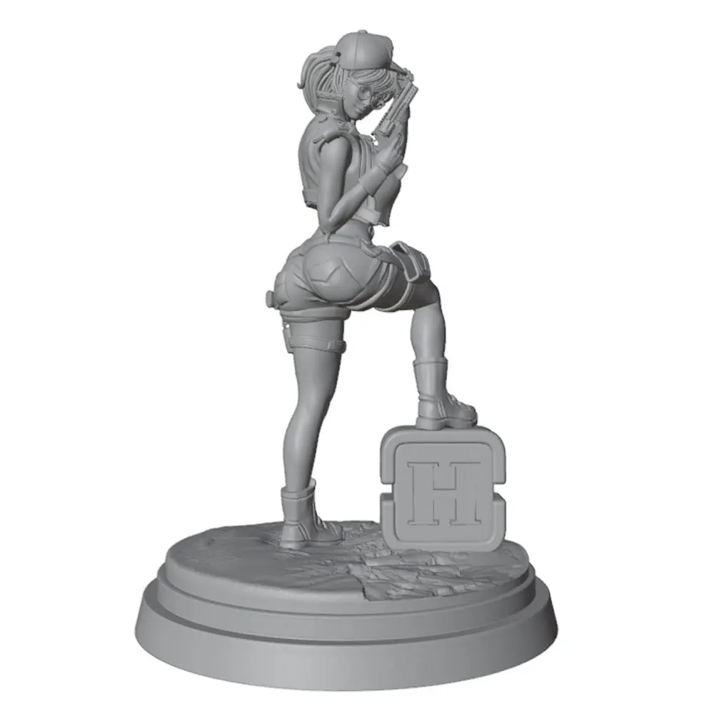 1/24/18 scale resin figurine character model, high-fidelity model action figure, not painted, perfect for gaming and collection