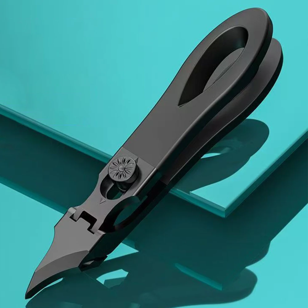 

1Pc Nail Clippers Sharp Edge Fingernail and Toenail Clipper Cutter Stainless Steel Toenail Clipper for Manicure and Pedicure