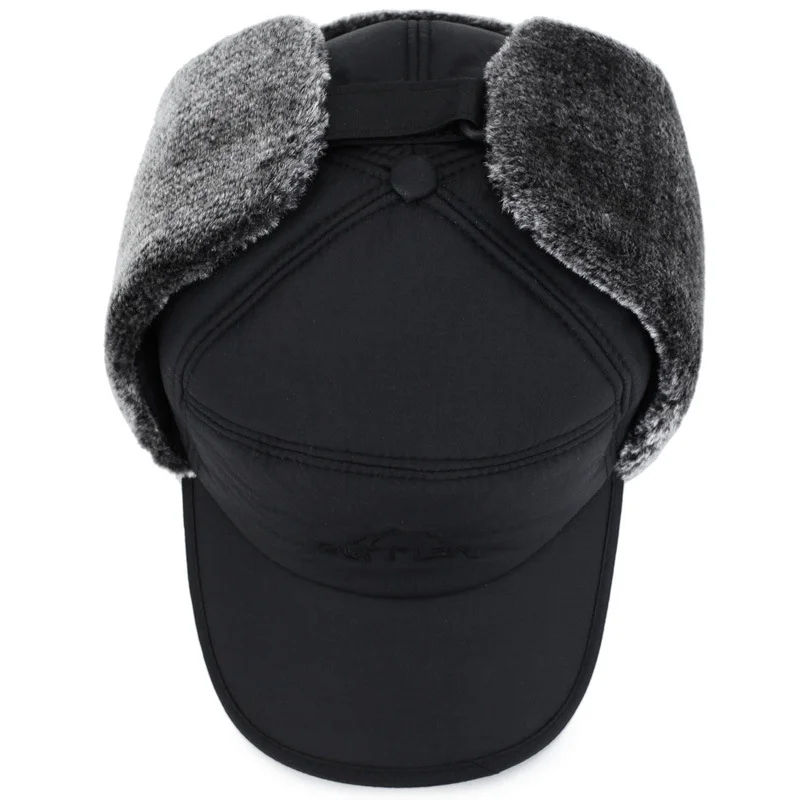 

Thicken Winter Warm Hat Men Faux Fur Bomber Hat Ear Flap Cap Women Soft Thermal Bonnets Hats for Outdoor Fishing Skiing Cap Hats