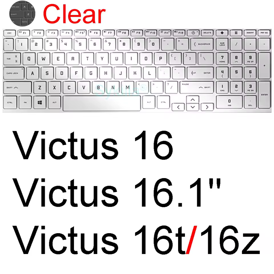 HP Victus 키보드 커버 상세 사진