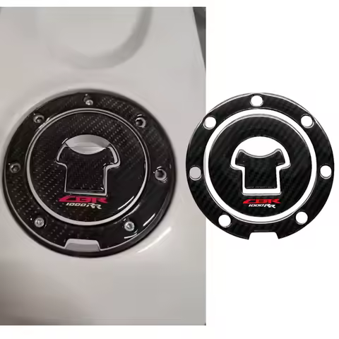 Motorcycle Fuel Tank Pad Gas Oil Cap Cover Sticker Decal Protector Carbon For Honda CBR RVF VFR CB400 CB1300 CBR1000RR CBR600R