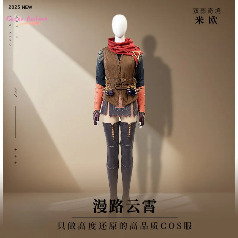 

Split Fiction Mio Hudson Cosplay Costume Uniform Halloween Carnival Party Christmas Play Role Clothes Clothing for Women