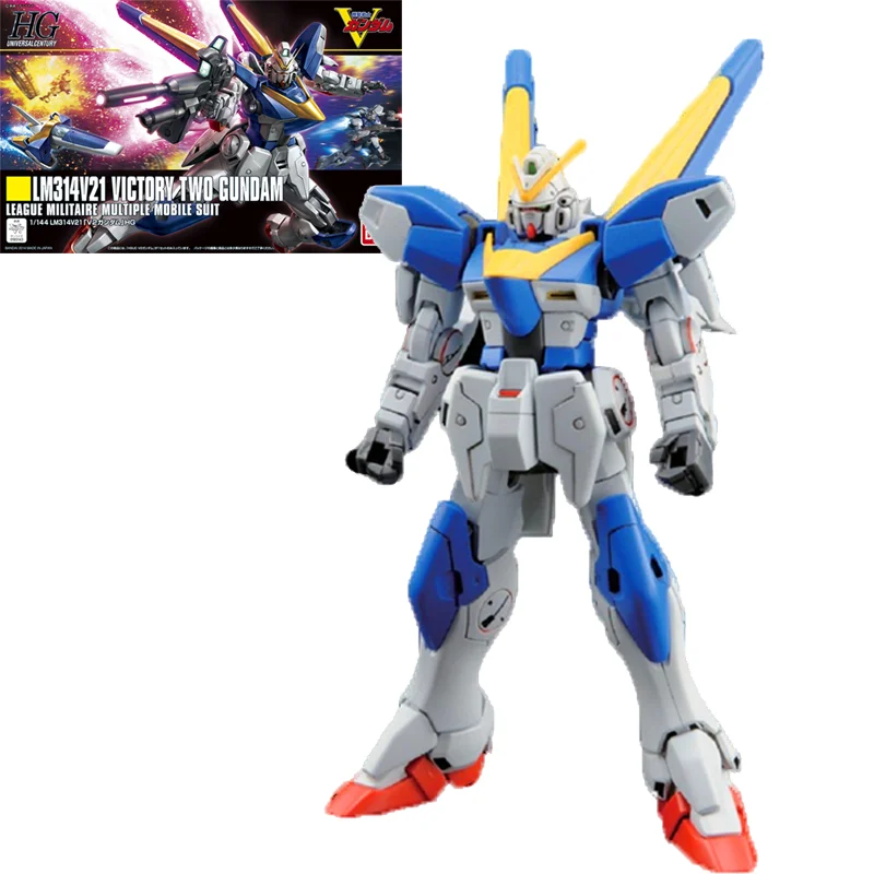 

Original Genuine HGUC 169 1/144 LM314V21 Victory TWO Gundam Gunpla Assembly Model Action Anime Figure Gift Toy NEW For Children