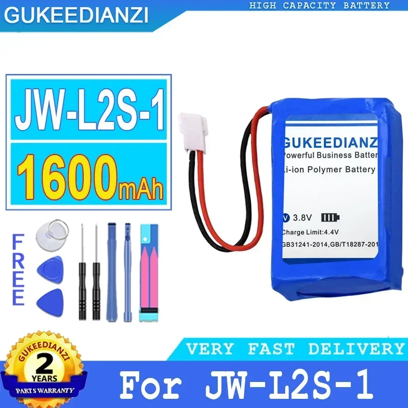 1600mAh GUKEEDIANZI Battery For JW-L2S-1 Root canal therapy equipment Big Power Bateria