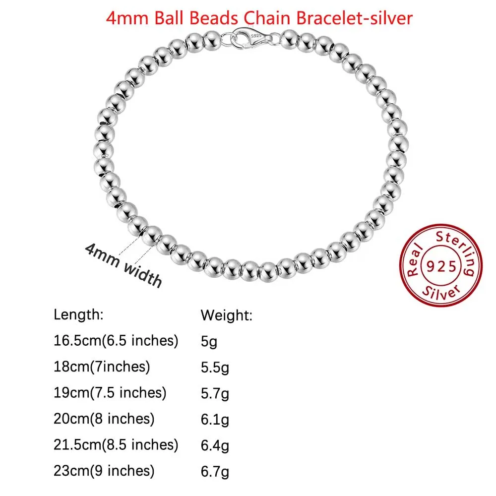 ORSA JEWELS Chain Bracelet Sterling Silver 4