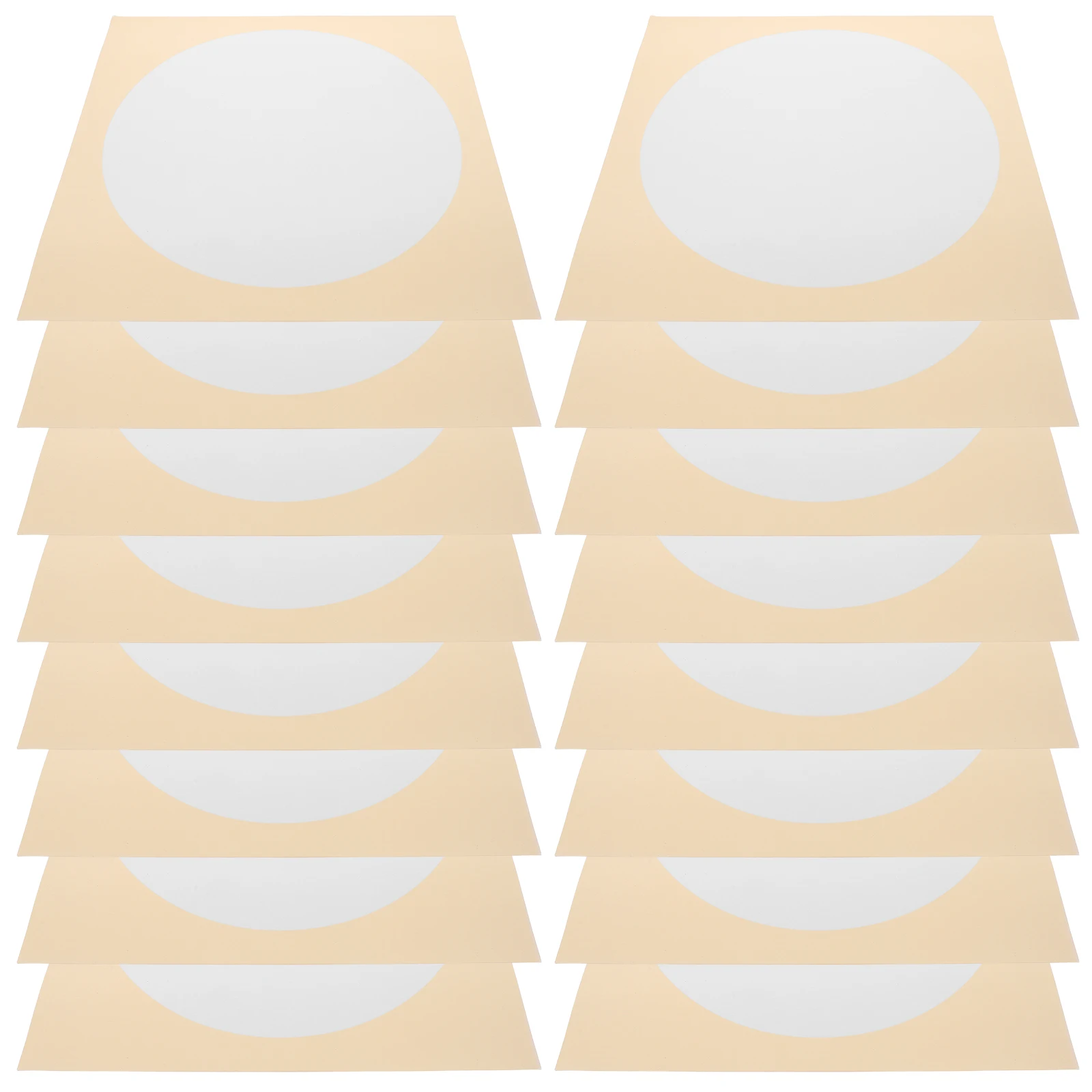 30 Sheets Thickened Rice Paper Chinese Brush Ink Exercise Calligraphy Xuan Painting Beige Writing China Decoration