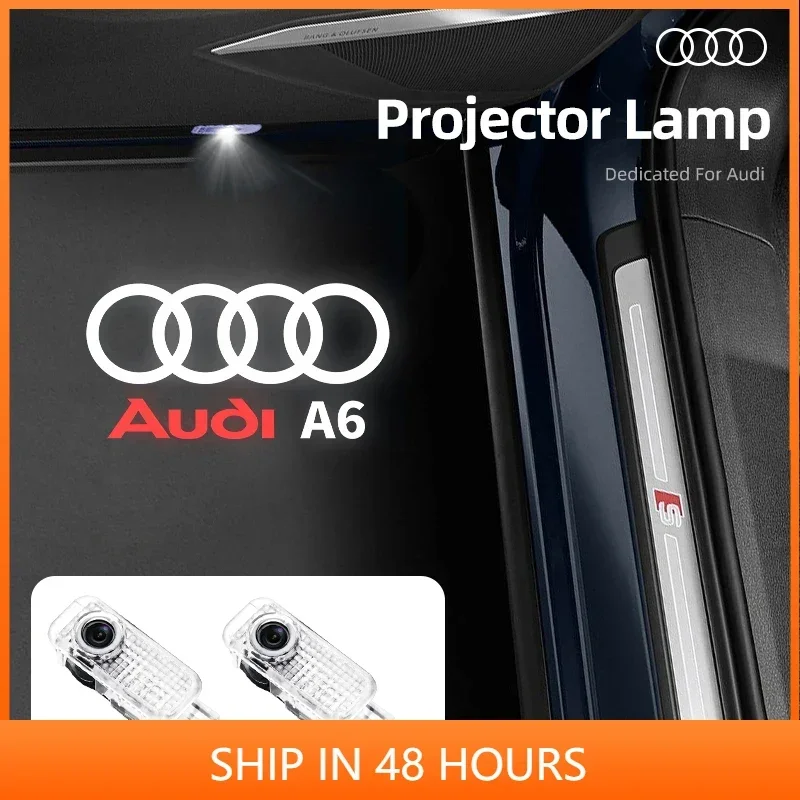

Car HD Door Welcome Lights Led Projector Lamps For AUDI SLINE QUTTRO S2 S3 S4 S5 S6 S7 S8 S RS A4 B8 B6 B9 B7 A3 8P 8V 8L A6 C7