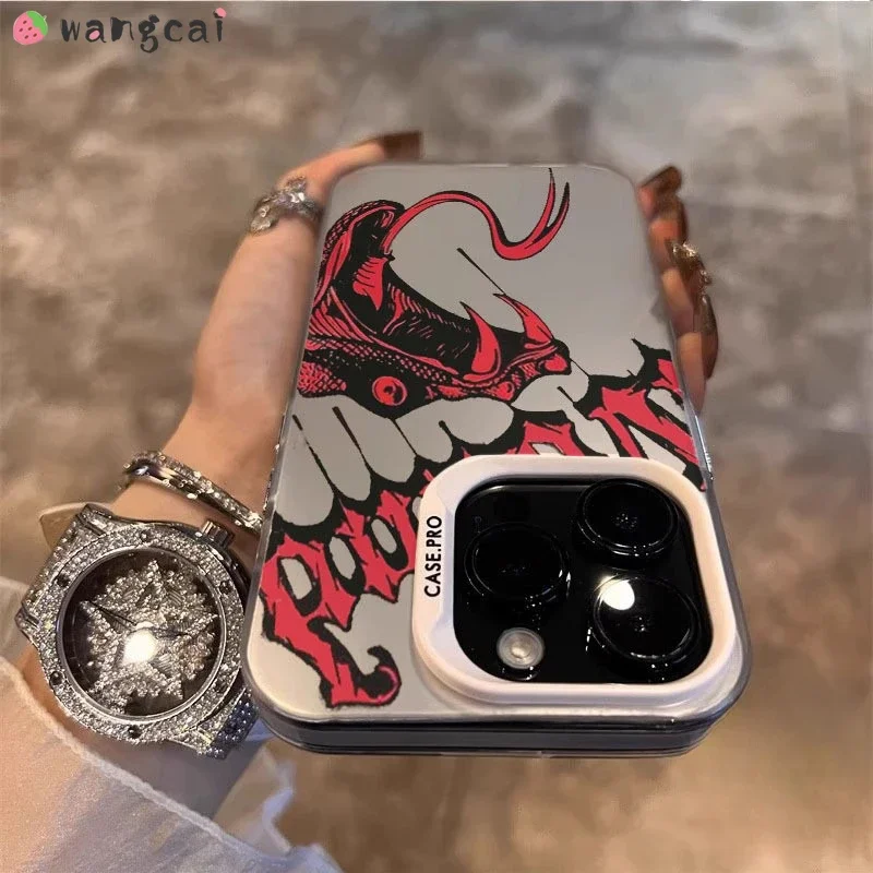 غلاف رائع لهاتف Xiaomi 14T Civi 4 Pro 14 Ultra Redmi 14C 13 A3X Note 14 Pro Plus Poco F6 Pro C61 حافظة هاتف فاخرة على شكل ثعبان #4