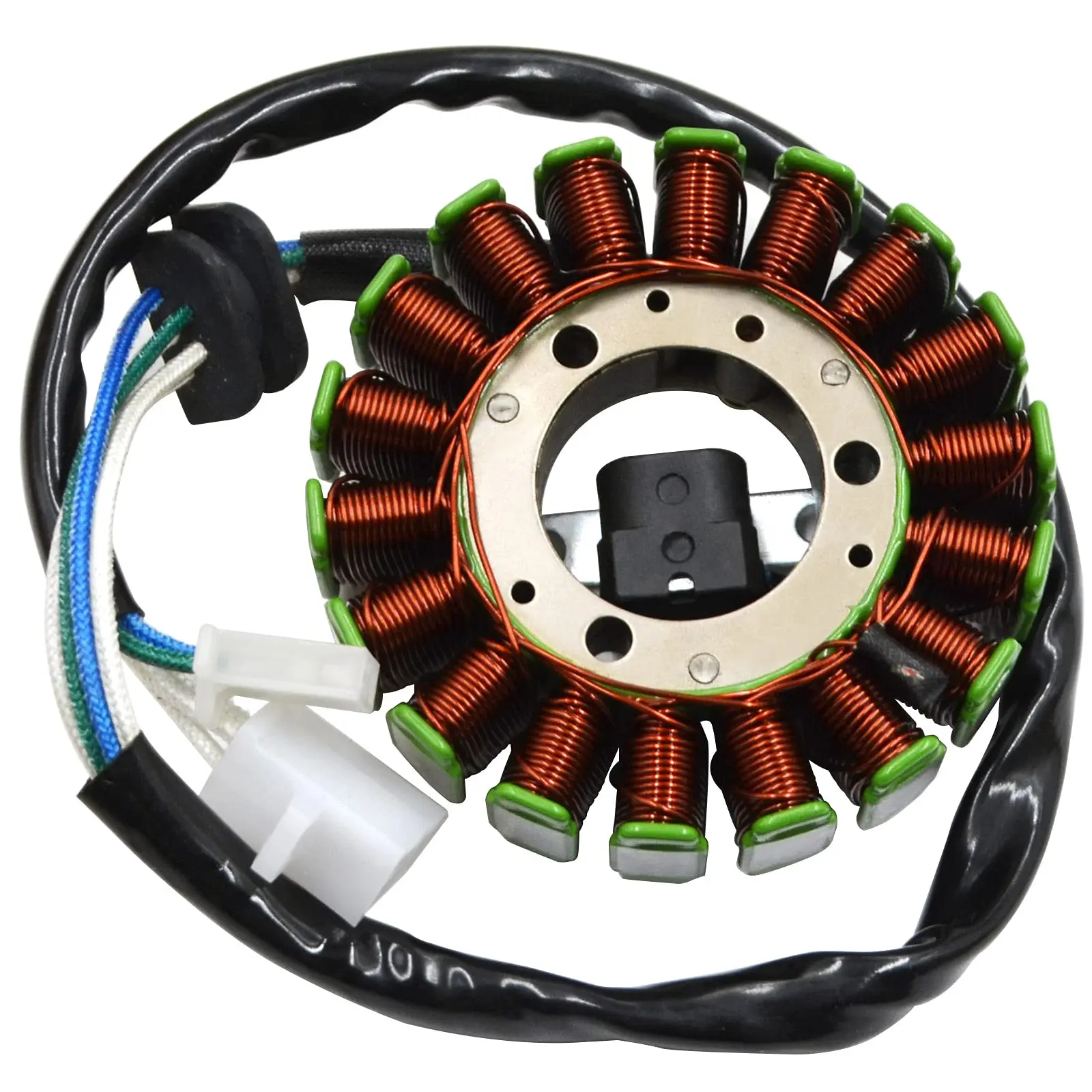 

4GY-81410-01-00 мотоциклетный магнитный генератор катушка статора 4GY-81410-02-00 Замена для Yamaha TTR250 TT-R250 TT250R TT250R